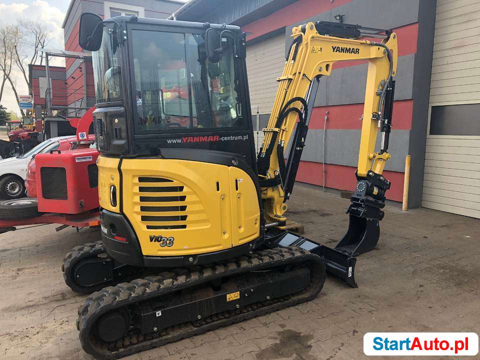 Minikoparka YANMAR ViO33-6 najnowszy model, PROMOCJA !