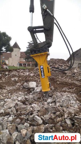 Młot hydrauliczny Arrowhead do koparek o masie 13-16 ton
