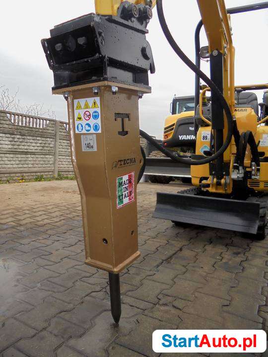 Młot hydrauliczny do minikoparek