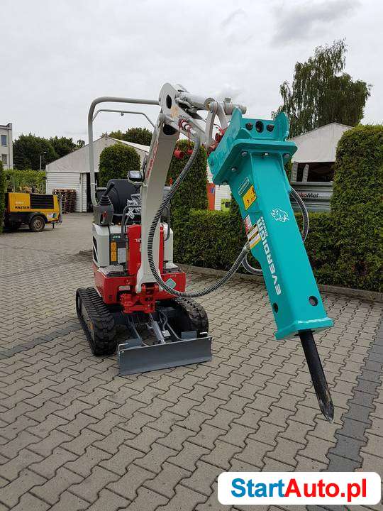 Młot hydrauliczny do minikoparki EVERDIGM EHB008 – 80 Kg