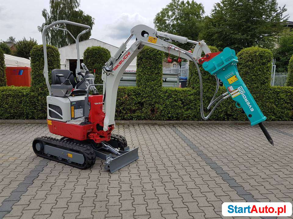 Młot hydrauliczny do minikoparki EVERDIGM EHB008 – 80 Kg