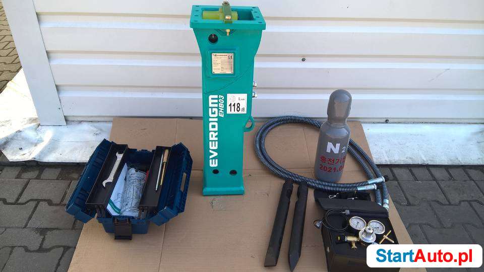 Młot hydrauliczny EVERDIGM EHB03 do minikoparek! PROMOCJA!!!