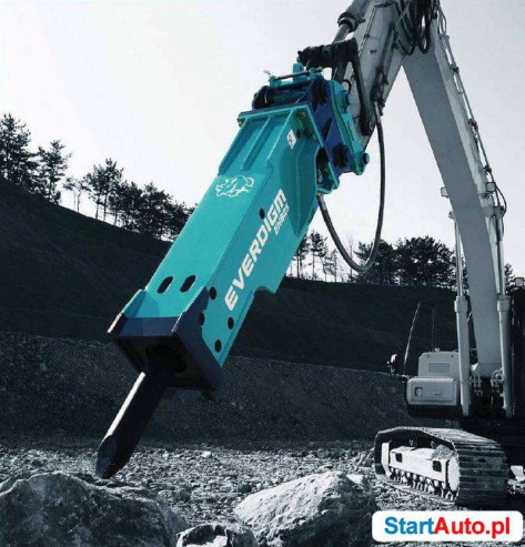 Młot hydrauliczny do koparki EVERDIGM EHB04 – 249 Kg