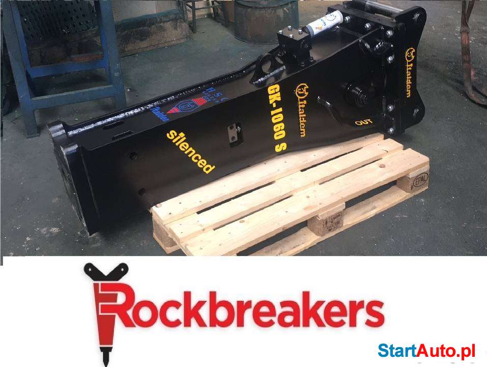Młot Hydrauliczny marki Italdem GK-1060S do koparki 13-20t