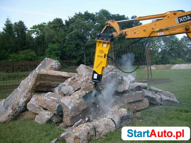 Młot hydrauliczny wyburzeniowy TUR G30S 445kg NOWY