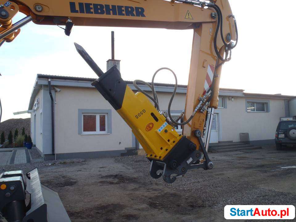 Młot hydrauliczny wyburzeniowy TUR G50S 900kg NOWY