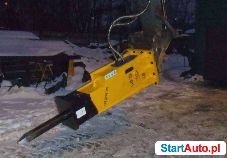 Młot hydrauliczny wyburzeniowy TUR G50S 900kg NOWY