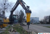 Młot hydrauliczny wyburzeniowy TUR DB G40S 600kg NOWY GWARAN