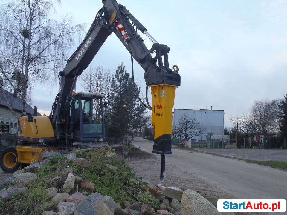 Młot hydrauliczny wyburzeniowy TUR DB G40S 600kg NOWY GWARAN