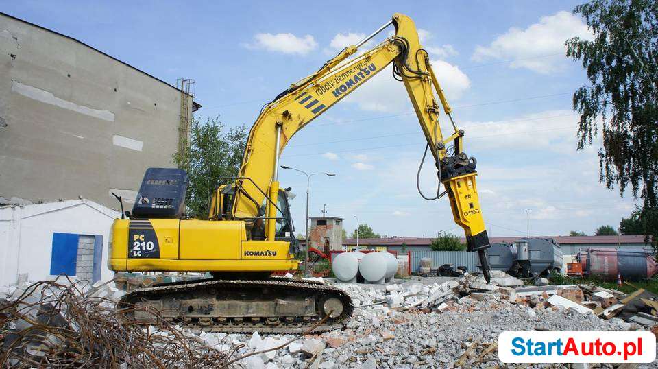 Młot hydrauliczny wyburzeniowy TUR G110S 2450kg