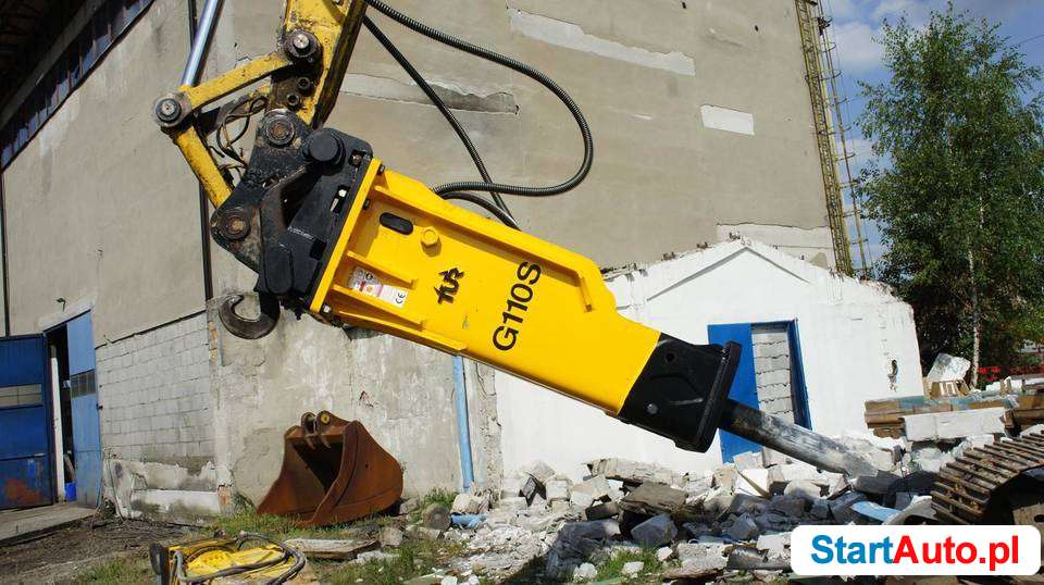 Młot hydrauliczny wyburzeniowy TUR G110S 2450kg