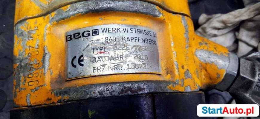 Młot pneumatyczny, ręczny, wyburzeniowy BBG B22E