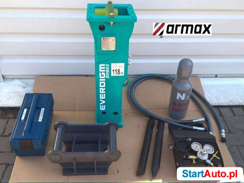 Młot wyburzeniowy EVERDIGM EHB03 – 147 Kg