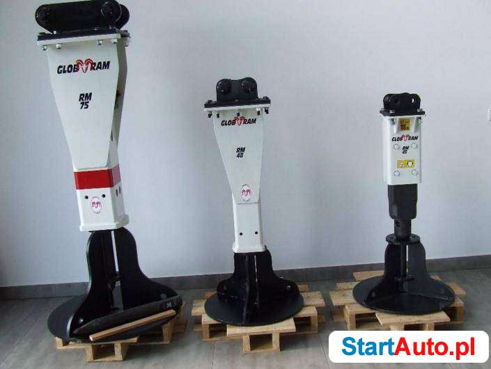 Młot wyburzeniowy GLOBRAM RM 48 NOWY do maszyn 2 – 3,6 tony
