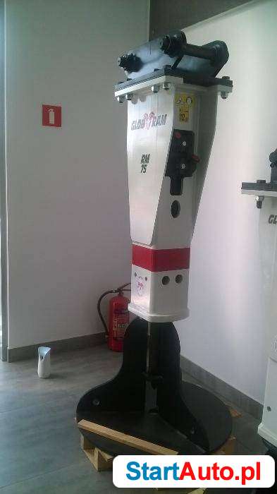 Młot wyburzeniowy JCB Globram RM 75 młot JCB