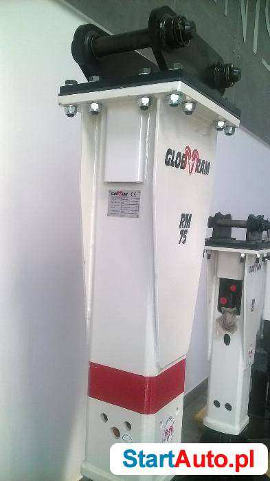 Młot wyburzeniowy JCB Globram RM 75 młot JCB