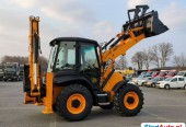 na równych kołach JCB 3CX SUPER Szybkozłącze Tył Zadbana Sprawna Super Stan JAK NOWA ! ! ! 4CX CAT 434