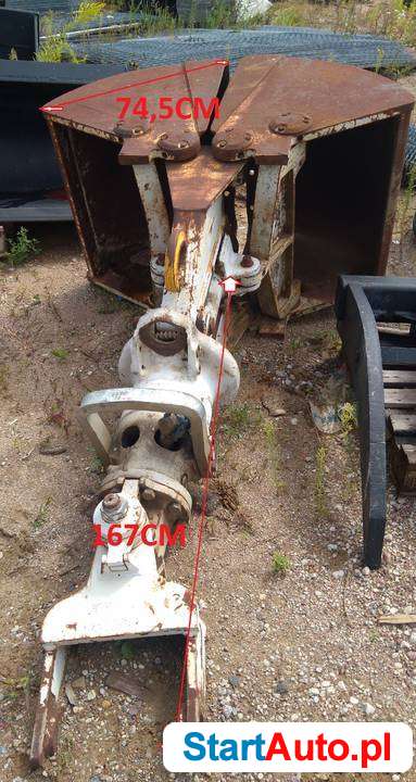 Na sprzedaż chwytaki hydrauliczne w dobrym stanie