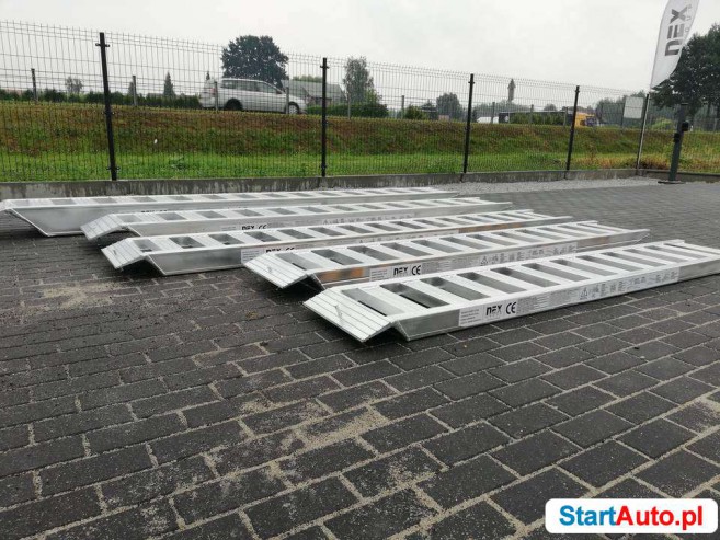 Najazdy aluminiowe 3 Metry 3Tony rampa Nowe różne rozmiary