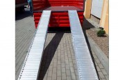 Najazdy alumioniowe Włoskie. 4m 6,3-7,8t Wysyłka
