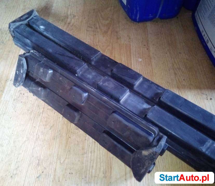 Nakładki gumowe na gąsienice stalowe