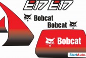 Naklejki bobcat wszystki modele
