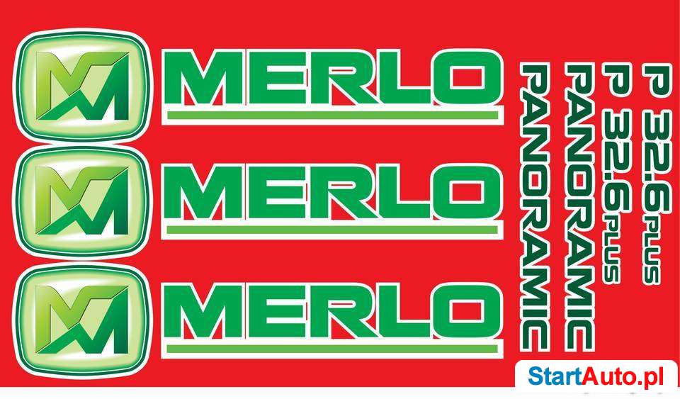 Naklejki na maszyny budowlane i inne