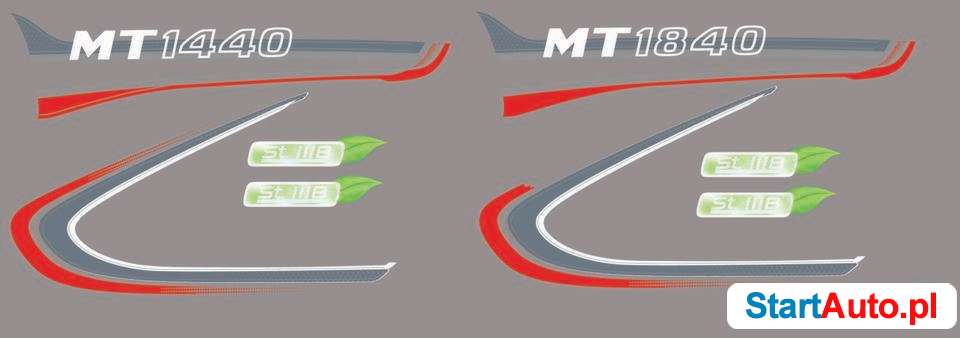 Naklejki na maszyny Manitou