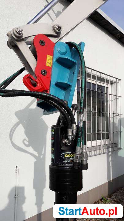 Napęd wiertniczy DIGGA PD4 Nowa wiertnica do koparek!