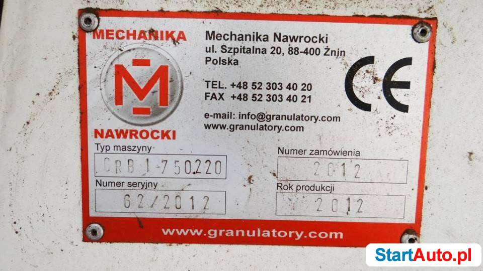 Nawrocki GRB2 750.220 – granulator