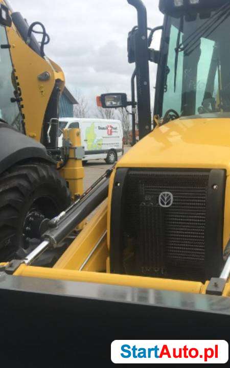 NewHolland B 100 C koparko ladowarka na malych kolach