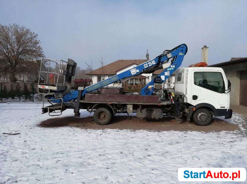 Nissan CABSTAR F24-35.13 podnośnik koszowy teleskopowy