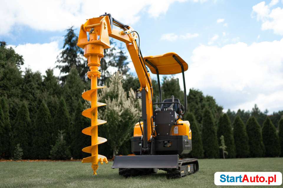 NOWA Koparka BERGER KRAUS BK1600A YANMAR Minikoparka osprzęt