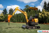 NOWA Koparka BERGER KRAUS BK1600A YANMAR Minikoparka osprzęt