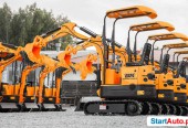 Nowa Mini Koparka Berger Kraus BK1000 YANMAR osprzętm