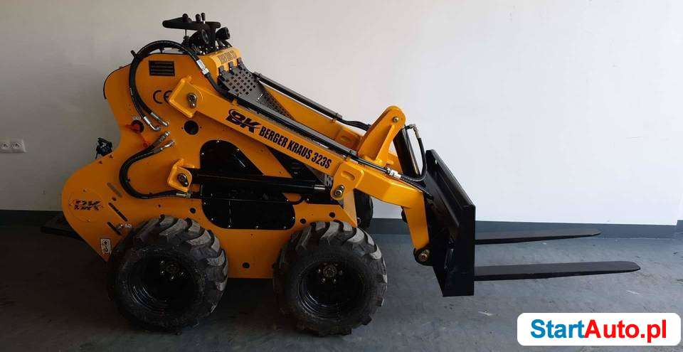 Nowa Mini ładowarka kołowa 323S BRIGGS 23KM ogrodowa Berger