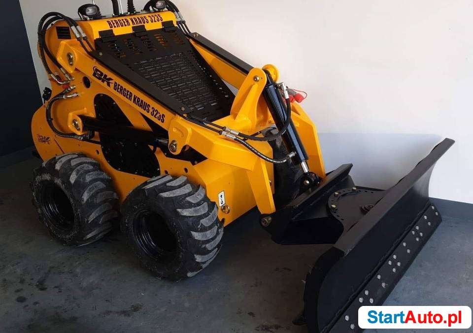 Nowa Mini ładowarka kołowa 323S BRIGGS 23KM ogrodowa Berger