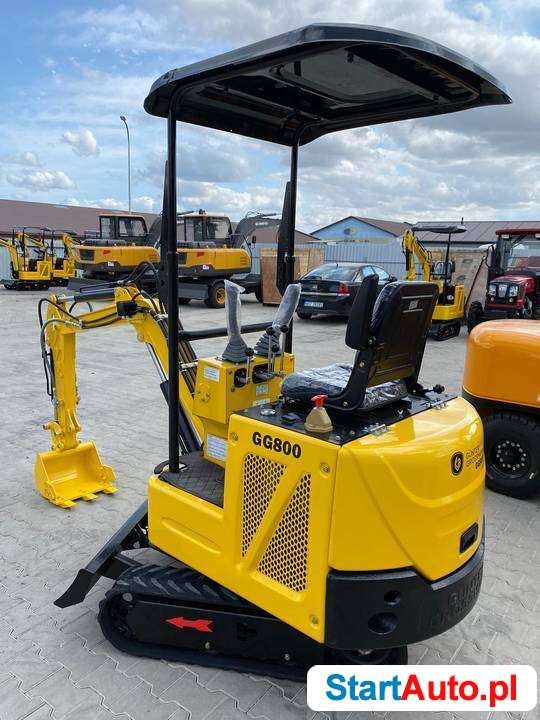 Nowa minikoparka GG800 – Mini koparka