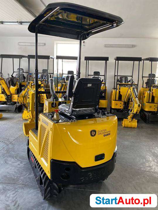 Nowa minikoparka GG800 – Mini koparka