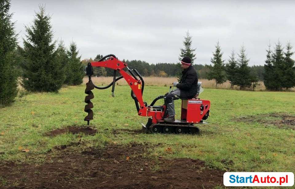 Nowa Minikoparka Heuschrecke Mikro koparka