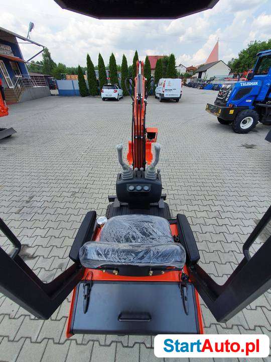 NOWA MINIKOPARKA KINGWAY ECO5 + 3 łyżki FV GWAR LEASING 24h