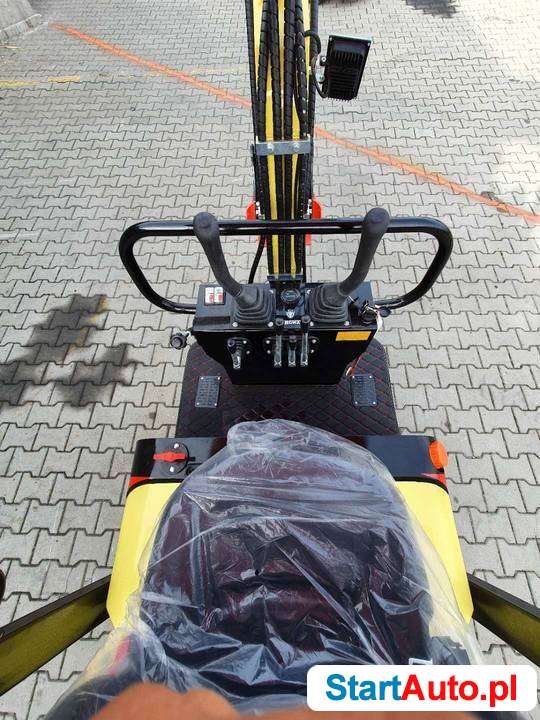 NOWA MINIKOPARKA KINGWAY EX 1000 + 3 łyżki FV GWAR LEASING