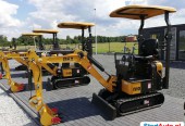 Nowa Minikoparka NEX N10 Ramie skrętne mini koparka 1100kg