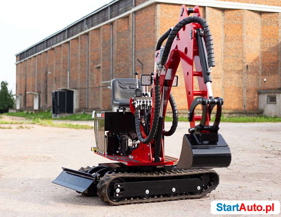 Nowa Minikoparka Obrotowa SpringerMAX Mini koparka