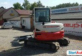 Nowa minikoparka Takeuchi TB260 głowica POWERTILT +szybkozłą