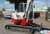 Nowa minikoparka Takeuchi TB260 głowica POWERTILT +szybkozłą