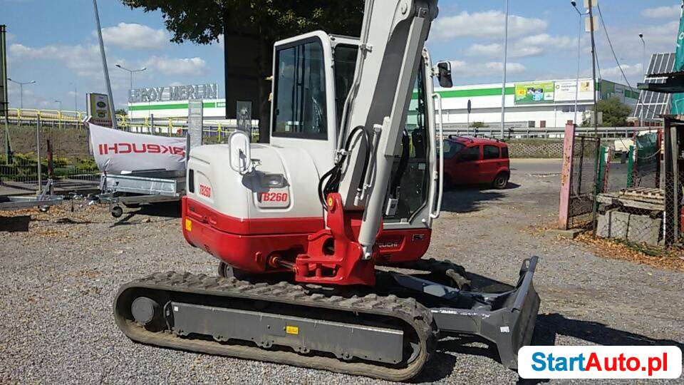Nowa minikoparka Takeuchi TB260 głowica POWERTILT +szybkozłą