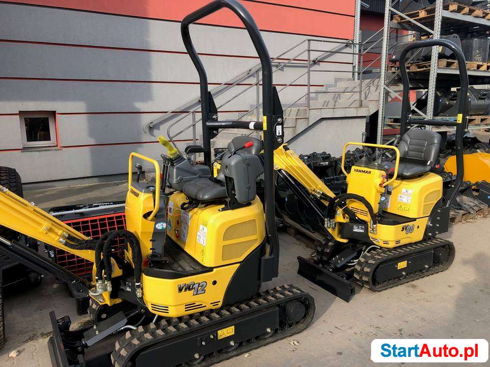 Nowa minikoparka YANMAR SV08 super cena. Leasing fabryczny.