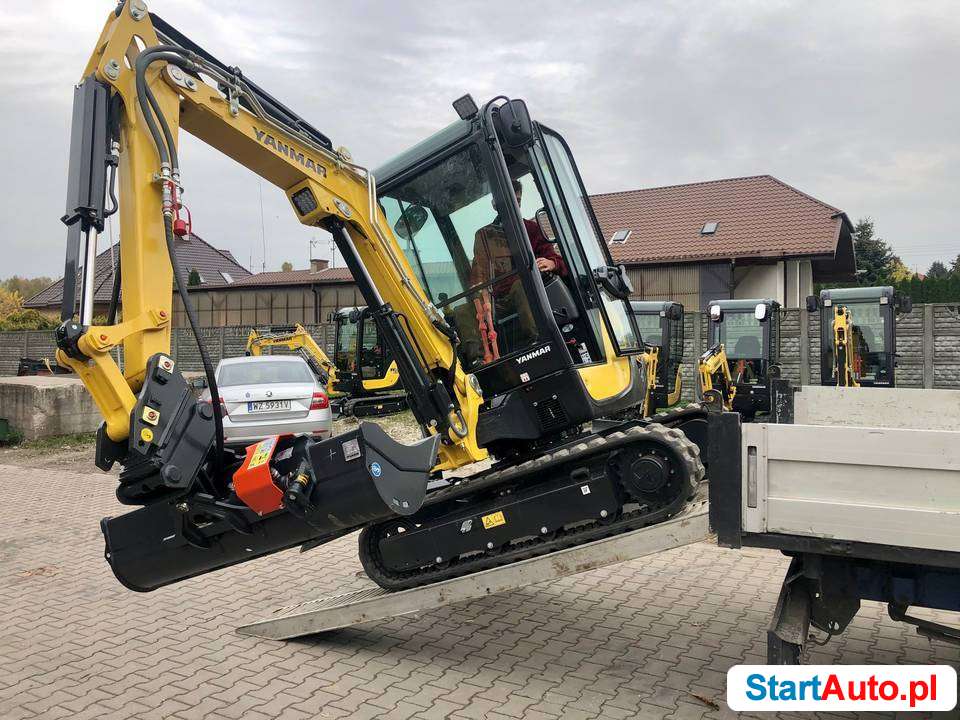 Nowa Minikoparka YANMAR SV22 2021 Leasing 0% PROMOCJA !!!