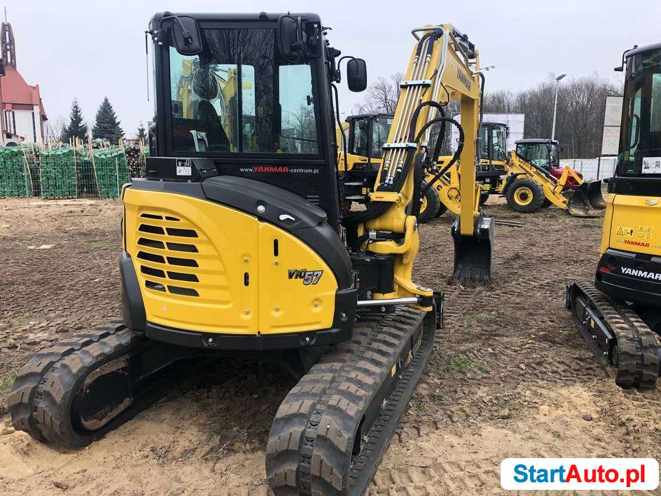 Nowa minikoparka YANMAR ViO57-6 od Dealera Klima LEASING 0%